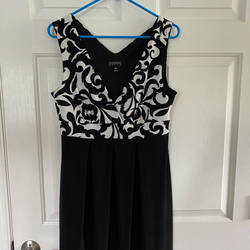 Black and White dress